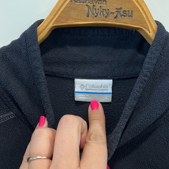 Columbia fleece 1/4 zip long sleeve sweater size large - Picture 5 of 11